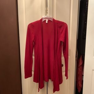 Red cardigan from Chris & Carol size S